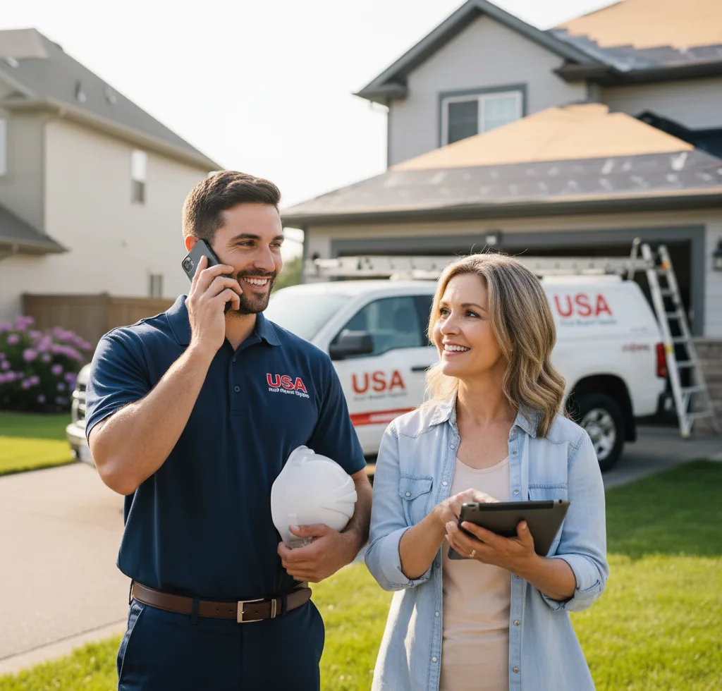 USA Roof Repair Experts customer support in Universal City